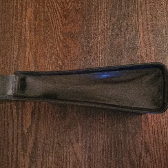 Gucci Black Leather Shoulder Bag Rehab - Picture 3 of 10